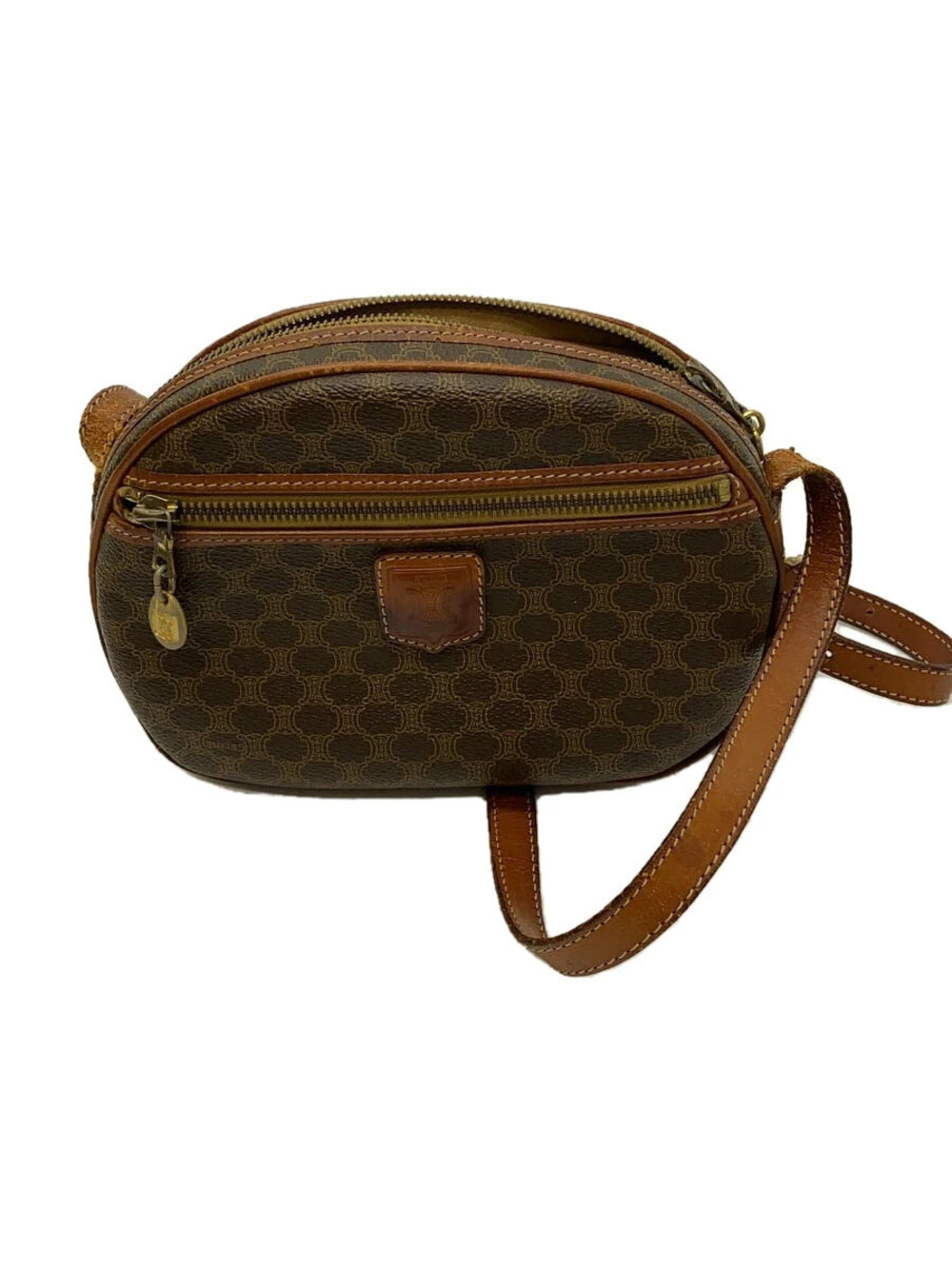 Celine Macadam shoulder bag strap split